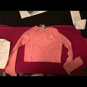 Gym shark dreamy cap sleeve crop top